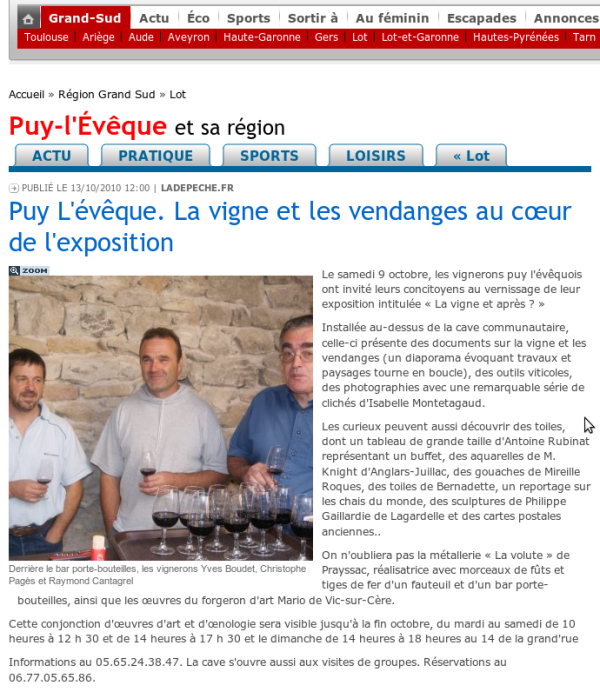 article la depeche